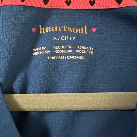 Heartsoul Royal Blue scrubs set, like new!!!! - Picture 5 of 5